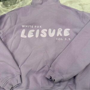 White Fox Boutique Lavender Hoodie